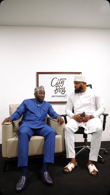 Ahmad Abdulaziz Yari at the City Boy Movement office with a colleague, August 2026